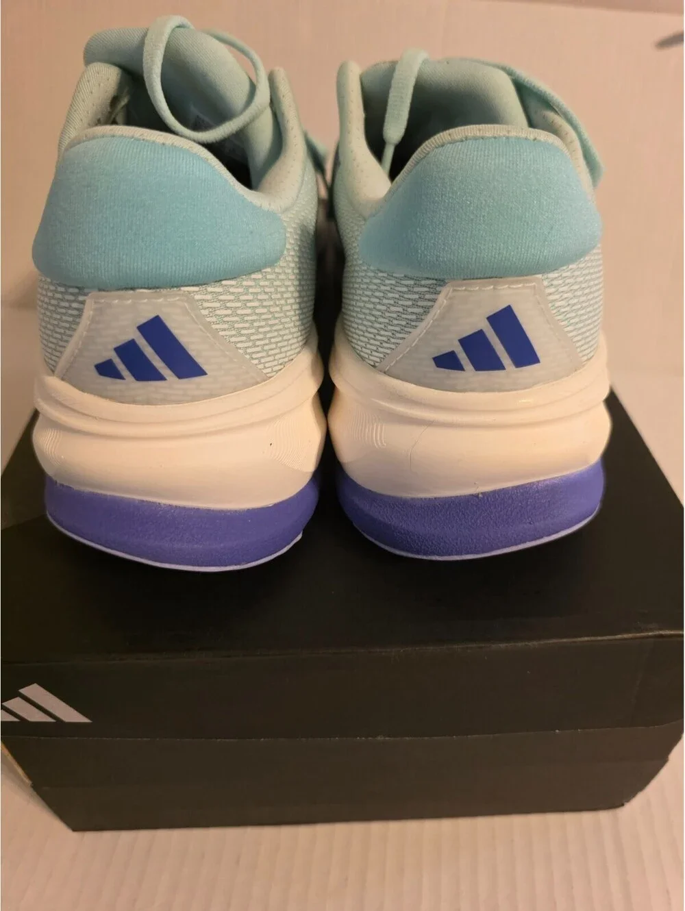 adidas Supernova Rise Womens Running Shoes Semi Flash Aqua Blue ID3595 NIB 6.5
